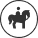 乗馬のイメージアイコン